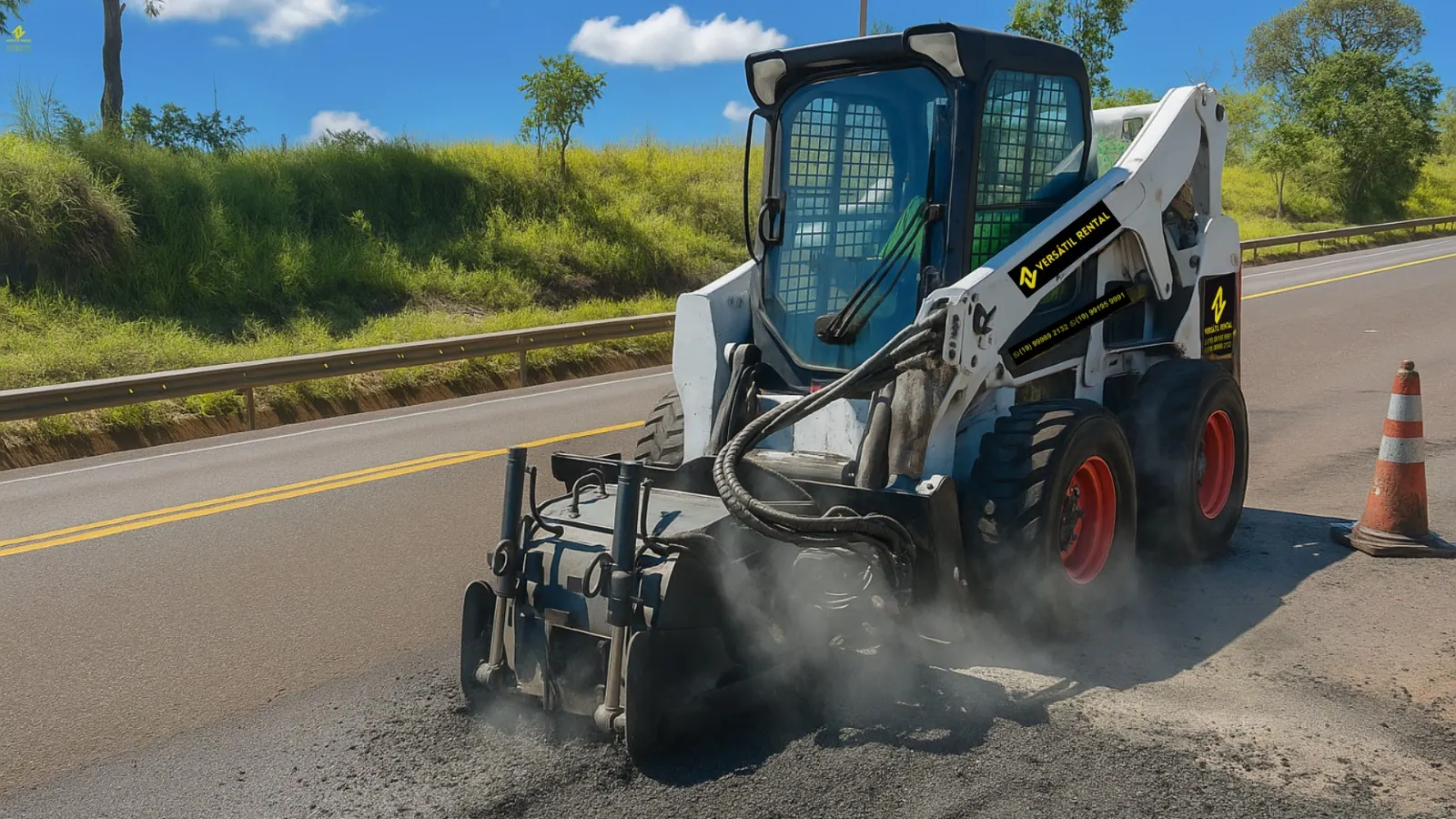 Equipamento Versátil Rental em operação – foto 1 de 11